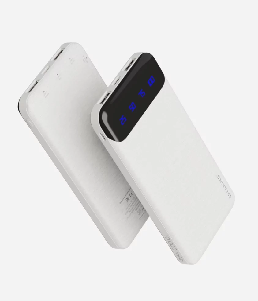 Power Bank :: Внешний аккумулятор Breaking P206.2USB.10000mAh.2.1 белый -  ТОЧКА СВЯЗИ интернет-магазин. Витрина товаров