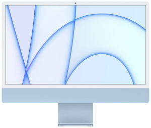 Apple iMac 24″ M1 Chip 256GB Blue 2
