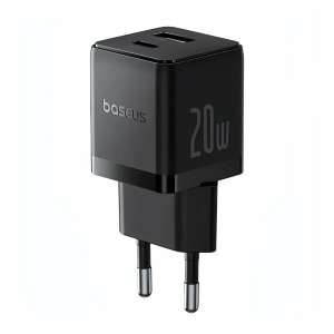 СЗУ Baseus USB+USB-C 20W Black (P10111608113-00)